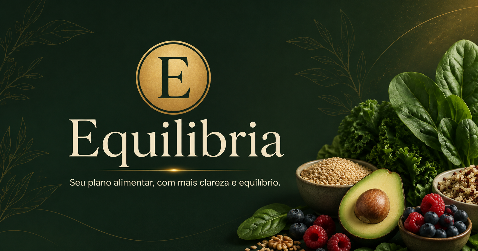 Equilibria — Seu plano alimentar, com mais clareza e equilíbrio.